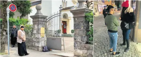  ?? –FNT ?? Les dimanches devant une église ou dans les rues piétonnes, une mendicité issue d’europe de l’est perdure dans la capitale vaudoise.