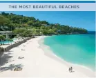  ?? ?? THE MOST BEAUTIFUL BEACHES