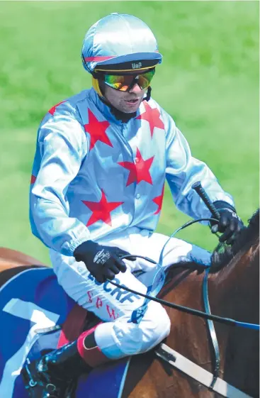  ??  ?? TOP CHANCE: Stephen Wilson will ride Cousin Muscles at Innisfail today. Picture: EVAN MORGAN