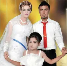  ?? FOTO: PRIVAT ?? Sadaa var brudepike under et bryllup våren 2014. Det er et av de siste bildene familien har av henne.