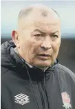  ?? ?? England coach Eddie Jones.