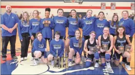  ?? Scott herpst ?? The Ringgold Lady Tigers were the NGAC West Division champions for the 2022-23 season and finished as the NGAC tournament runners-up.