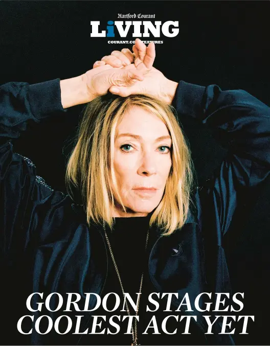  ?? MOLLY MATALON/THE NEW YORK TIMES ?? Kim Gordon, seen Feb. 20 in Los Angeles, keeps making art that continues to surprise and has released her second solo album,“the Collective.”