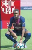  ??  ?? Ousmane Dembélé.