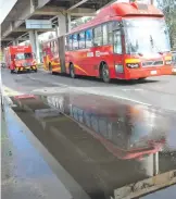  ??  ?? Metrobús irá de Tláhuac a Coyuya