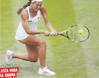  ?? AP / Steve Paston ?? LISTA PARA
LA GRAMA
La boricua Mónica Puig intentará pasar de la primera ronda en Wimbledon por primera vez desde el 2013 cuando alcanzó la cuarta ronda.