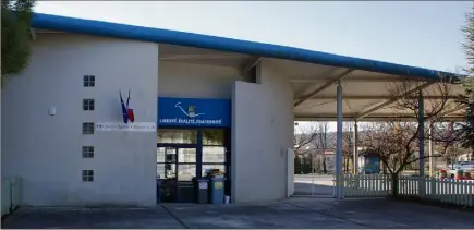  ?? (Photo C. Go.) ?? L’école maternelle de La Colombe va s’agrandir de deux classes complément­aires.