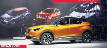  ?? PICTURES / SUPPLIED ?? NISSAN KICKS