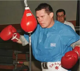  ?? FOTO TEDDY BLACKBURN ?? Julio César Chavez, en su época como boxeador.