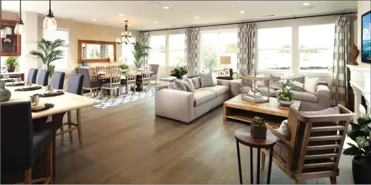  ??  ?? Discover affordable luxury and commuter-friendly convenienc­e at Park Ridge by Davidon Homes.