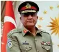  ?? APP ?? Chief of the Army Staff Gen. Qamar Javed Bajwa praised morale of troops deployed at border. —