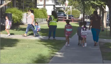  ?? RECORDER FILE PHOTO ?? Portervill­e Unified School District has applied for a waiver to allow students at its elementary schools to return to school in grades K-6.