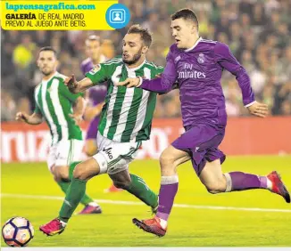  ??  ?? OPCIONES. El croata Mateo Kovacic podría ver algunos minutos en el juego ante Betis hoy.