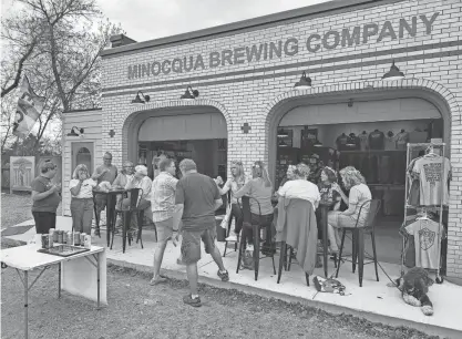  ?? MINOCQUA BREWING CO. ?? Minocqua Brewing Co. is opening a second taproom in Madison after years of political disputes with its Northwoods hometown.