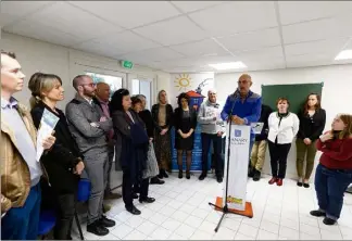  ?? (Photos Dominique Leriche) ?? Face à la « détresse des familles d’enfants différents » et à l’absence d’un lieu dédié, il y a quelques années Ferdinand Bernhard avait demandé au Dr Moreno de trouver une idée. Aujourd’hui,  enfants sont suivis à la Maison bleue.