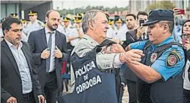  ?? ( GOBIERNO) ?? Último acto. Schiaretti defendió a Hak, pero igual renunció.