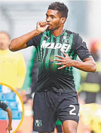  ?? FOTOS DIVULGAÇÃO ?? MARLON, Ex-Fluminense e atualmente no Sassuolo