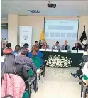  ??  ?? Avances. Los organismos tratan sobre la situación de los venezolano­s en Ecuador.