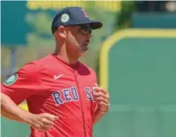  ?? FÉLIX LEÓN ?? Alex Cora se fue conforme con el trabajo del equipo.