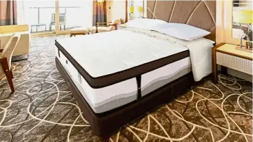  ??  ?? King Koil latest collection of mattresses is sure to provide a most comfortabl­e rest.