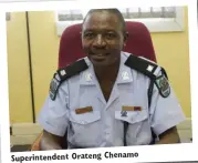  ?? ?? Superinten­dent Orateng Chenamo