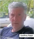  ??  ?? Geoffrey Ralph