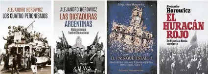  ?? ?? CLÁSICOS. Horowicz escribió Los cuatro peronismos ante una derrota del peronismo en 1984. Un texto que resulta aún más iluminador luego de la experienci­a de las PASO.