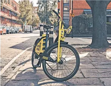  ?? TOM JAMIESON/THE NEW YORK TIMES ?? E-bikes are road or mountain bikes with an added battery-powered motor that increases riders’ pedaling power.