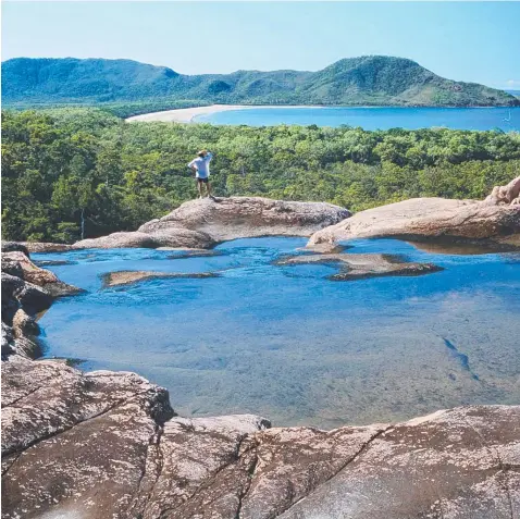  ??  ?? GLORIOUS VIEWS: Expect stunning scenery on the Thorsborne Trail.