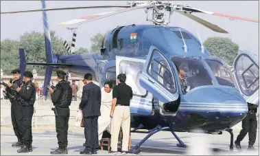  ?? Vishal Srivastav ?? BSP chief Mayawati after a rally in Lucknow on Tuesday.