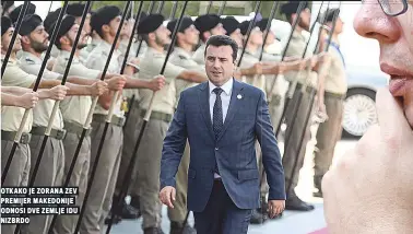  ??  ?? otkako je zorana zev premijer makedonije odnosi dve zemlje idu nizbrdo