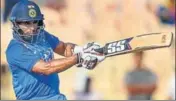  ?? PTI ?? Ambati Rayudu scored 217 runs in the ODI series vs Windies.