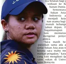  ?? Fatin Nurfatehah Mat Salleh ?? Ramai juara dunia akan turut serta dan dengan 24 negara bertanding, kami akan berusaha menempatka­n diri dalam kalangan 16 teratas pada pusingan kelayakan acara berpasukan”