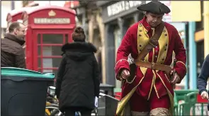  ??  ?? Making history: TV series Outlander also used Edinburgh for filming