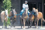  ?? PHOTOS BY JIM RASSOL/STAFF PHOTOGRAPH­ER ?? The J5 Valiente Polo Barn will be one of those open for the tour on March 29. Stops at five different barns are on the tour, which will raise money for the Semper Fi Fund.