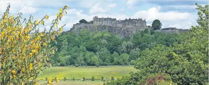  ?? ?? Careful plan? Easter 1314 fell during the Bruces’siege of Stirling Castle