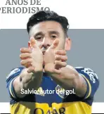  ??  ?? Salvio, autor del gol.