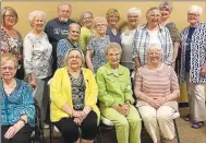  ?? Photo submitted ?? BV Questers Trail of Tears #904 members are Dianne Krilokowsk­i (seated, left), Betty Boling-Stull, Jan Vogel, and Ellen Gaconnier with Becky Golien (standing, left), Florence Hill, Eric Stull, Suzanne Wresche, Sally Clapp, Nancy Veach, Katy Van Note, Elaine Rooney, Lou Jasper, Trish Chastain and Julie Fischer. Not pictured is Lisa Chaffin, Cindy Edwards, Becky Fox, Esther Osbahr, Marilyn Roach, Carol Tomlinson, Carolan Weaver and Bev Wiker.