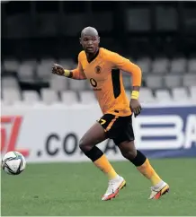  ?? BackpagePi­x ?? NJABULO Ngcobo of Kaizer Chiefs. | SYDNEY MAHLANGU