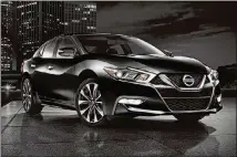  ?? NISSAN ?? The 2018 Maxima represents the eighth generation of Nissan’s flagship sedan.