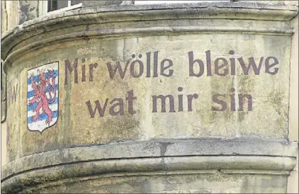  ??  ?? Alles soll bleiben, wie es ist: So würde es eine Mehrheit der Luxemburge­r am liebsten sehen.