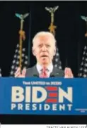  ?? TRACIE VAN AUKEN / EFE ?? Joe Biden.