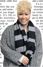  ??  ?? Emeli Sande spoke of her divorce