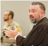  ?? ANTONIO PEREZ/CHICAGO TRIBUNE ?? Judge David Carlson at a court hearing in October.