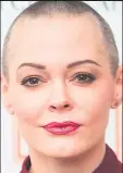  ??  ?? ROSE MCGOWAN