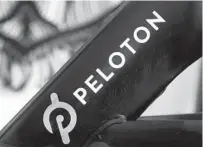  ?? JEFF CHIU AP ?? Peloton’s bike seat post assembly can break during use, posing fall and injury hazards.