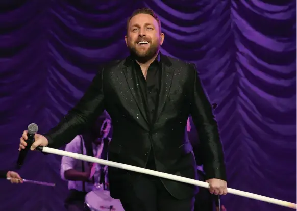  ?? CITIZEN FILE PHOTO ?? Johnny Reid performed at CN Centre in front of about 4,400 fans in Feb. 2016 during his Love Is All About national tour. Reid is back in Prince George March 8.