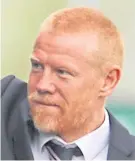  ??  ?? Gary Holt had a previous spell as manager of Falkirk.