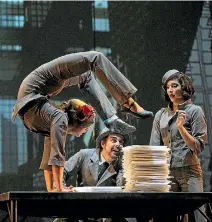  ?? SUPPLIED ?? Cirkopolis features circus discipline­s including contortion, acrobatics, trapeze and juggling.