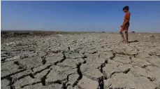  ?? AFP ?? Iraq has faced water scarcity and droughts as a result of climate change, and ranks among the most vulnerable countries
